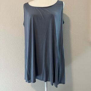 Eileen Fisher blue tank